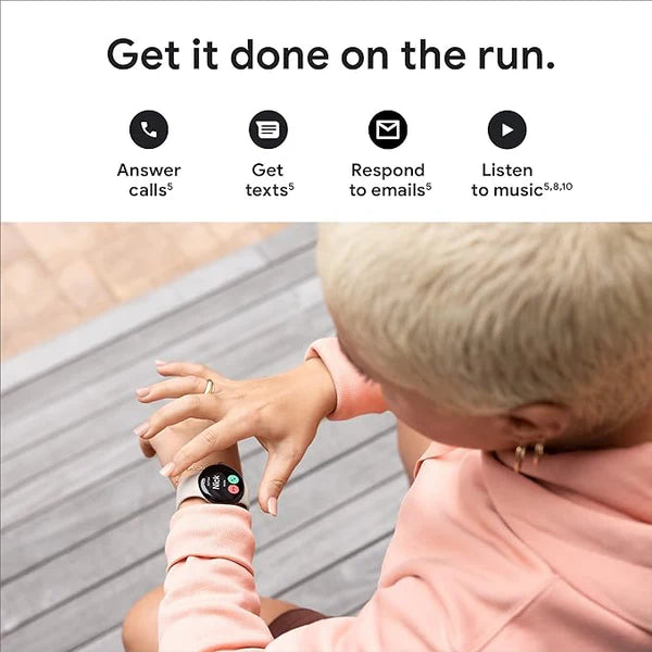 Smartwatch Pixel 2 : GPS + Cellular, Advanced Health Tracking, Oxygen & ECG Features, Water Resistance | 14-Day Hassle-Free Returns + Free Earbuds Pro2 [Imported Quality]